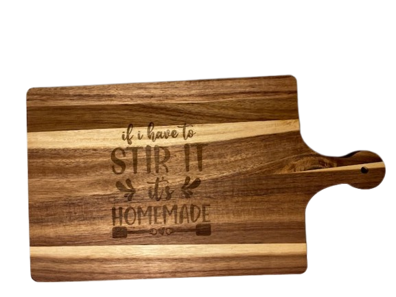 Engraved Wooden Cutting Board