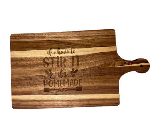 Engraved Wooden Cutting Board