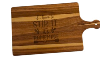 Engraved Wooden Cutting Board