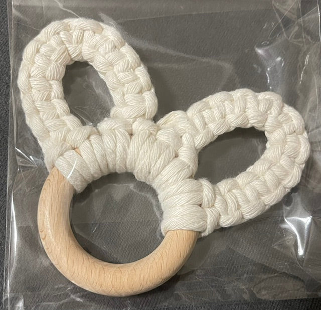 Bunny Ears Baby Teether
