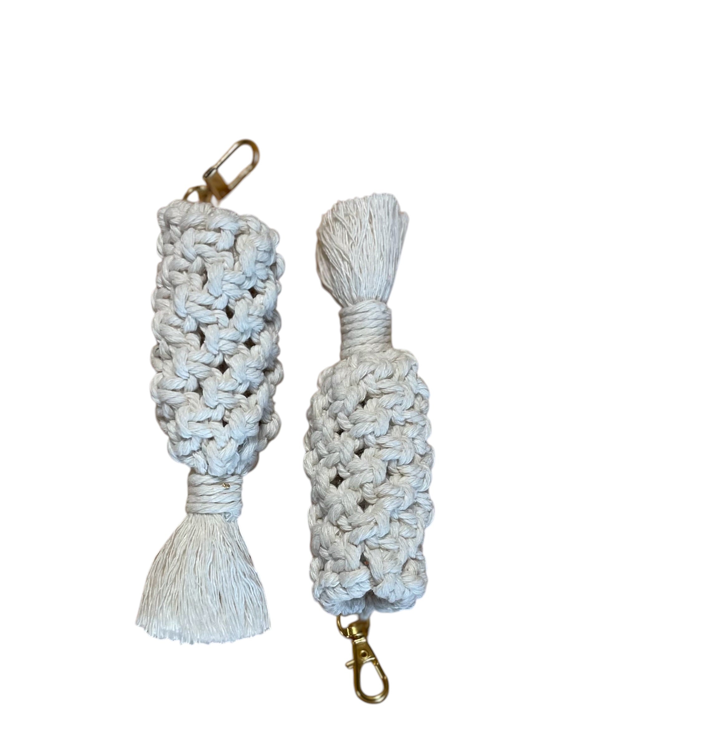 Macrame Lipstick/Chapstick Holder