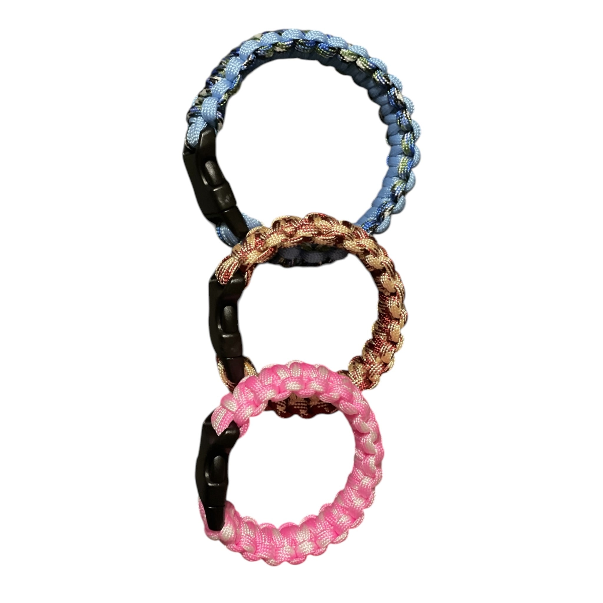 Paracord Bracelet with Quick-Release Buckle