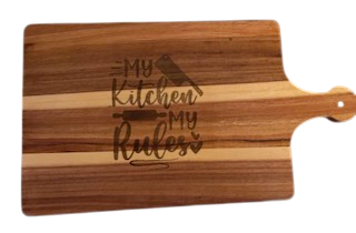 Engraved Wooden Cutting Board
