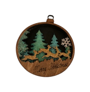 Prancing Deer Ornament