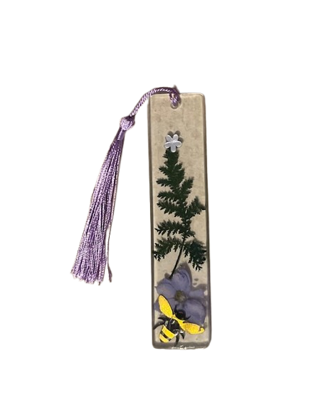 Handcrafted Resin Pressed Flower Bookmarks