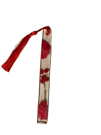 Handcrafted Resin Pressed Flower Bookmarks