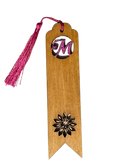 Personalized Wooden Initial Bookmarks